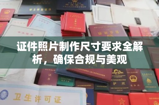 托克托证件照片制作尺寸要求全解析，确保合规与美观