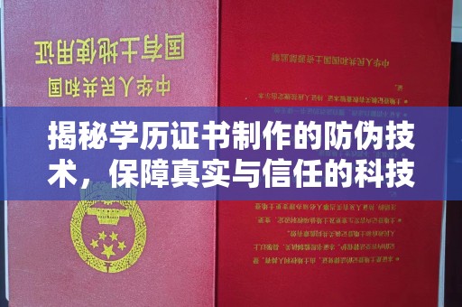 托克托揭秘学历证书制作的防伪技术，保障真实与信任的科技力量