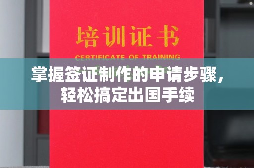 托克托掌握签证制作的申请步骤，轻松搞定出国手续