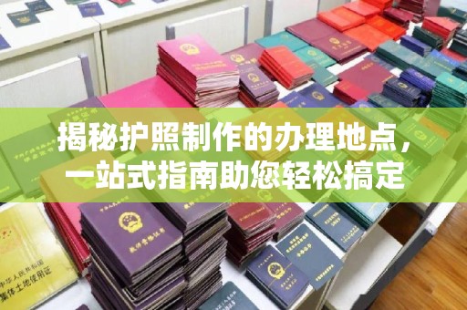 托克托揭秘护照制作的办理地点，一站式指南助您轻松搞定